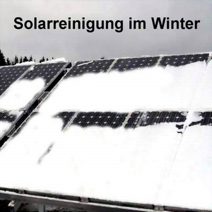 Zum Bericht: Schneelasten und Solarreinigung im Winter