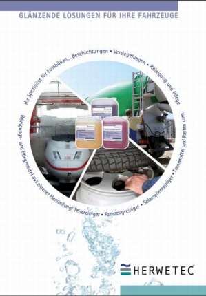 HERWETEC Fahrzeugreinigung Produktbröschüre PDF-Download