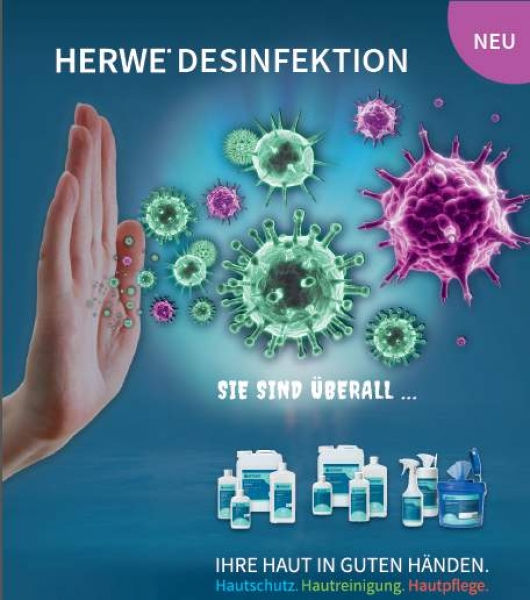 HERWE Desinfektion Produktkatalog PDF-Download