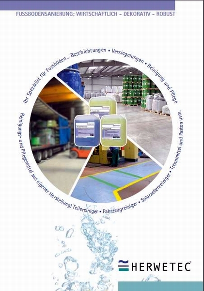 HERWETEC Bodensanierung Produktbröschüre PDF-Download